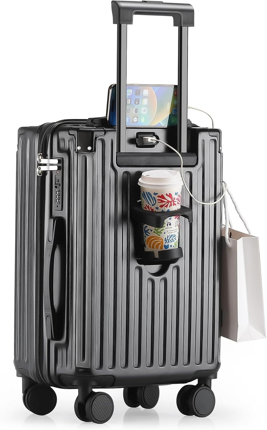 Carry On Luggage Noble TSA Airline Approved Suitcase Carry-on (20 Inch)