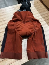 Velocio Men's Medium Adventure Cargo Bib Short Smoked Paprika