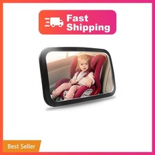 Shynerk Baby Car Mirror, Safety Car Seat Mirror for Rear Facing Infant with W...