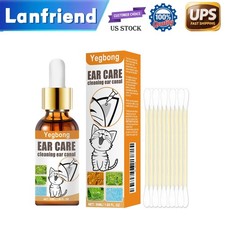 Effective Pet Ear Mite Remover for cats dogs ...
