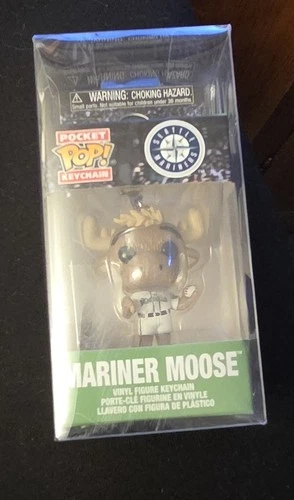New Funko Pocket Pop! MLB: Mariners - Mariner Moose Keychain