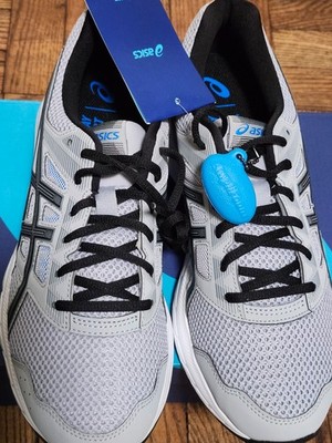 Mens - ASICS GEL-CONTEND 5 Shoes (Mid Grey/Black) BRAND NEW- US SIZE 9, EUR 42.5