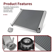 High Performance Radiator For Polaris Ranger RZR 570 900 1000 Crew XP 2013-2025