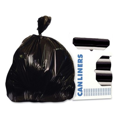 Heritage H4823HK 500-Pc./CT Linear Low Density 10 gal Can Liners - BLK New