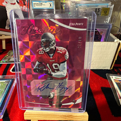 Prestige Keyshawn Johnson Xtra Points Auto Tampa Bay Buccaneers /25