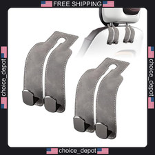 Car Purse Hooks 2 Pack Heavy Duty Headrest Vehicle Organizer For Handbags
