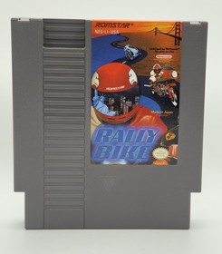 Rally Bike (NES, 1990) Cartridge Only, Tested