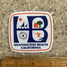 Huntington Beach California Sticker surfing 