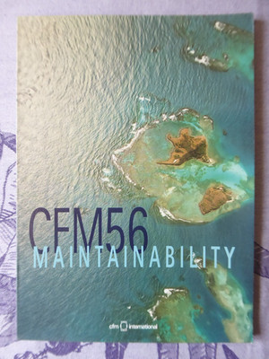 PROSPEKT CFMI SNECMA GENERAL ELECTRIC CFM56 FLUGZEUG MOTOR WARTBARKEIT