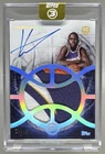 Khaman Maluach 2025 Topps Three #RAP-KM Prime Rookie RC Patch Auto /49