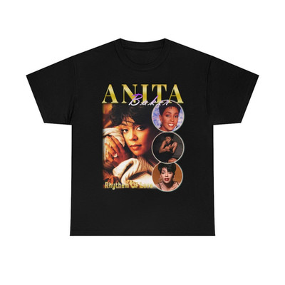 Vintage Anita Baker Rhythm Of Love Music T-shirt S to 5XL ZL218 FREE SHIPPING