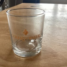 Courvoisier Cognac Glass - good, quality brandy sipping glass, 8cm high