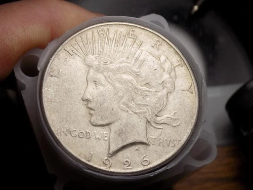 PEACE DOLLAR ROLL 90 % SILVER COINS $20 FACE NICE COINS SOME BETTER DATES