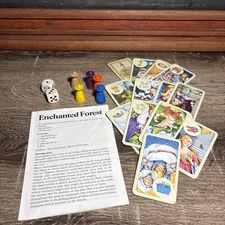 Ravensburger Enchanted Forest Board Game REPLACEMENT Piece Card Dice Lot 1982 F1
