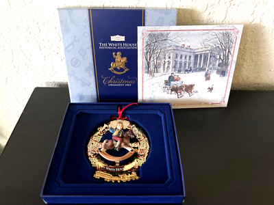 2003 White House Historical Assoc. Christmas Ornament GRANT on