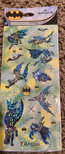 Hallmark Holographic BATMAN themed sticker set BNIP Nice Quick Ship