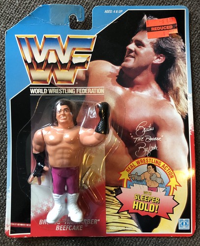 Hasbro WWF Brutus the Barber Beefcake 1990 action ...