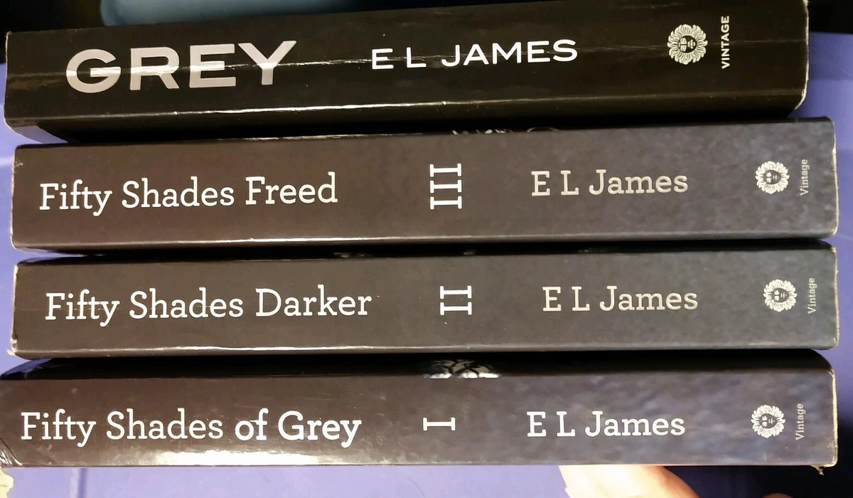 Fifty Shades Of Grey Book Spine