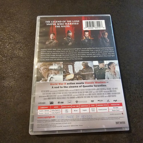 Red Ghost: Nazi Hunter (2021) DVD WW2 Lone Sniper vs. Germans Action Thriller - Picture 6 of 10