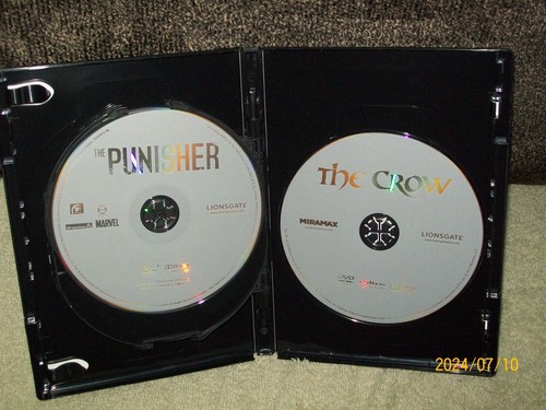 THE ULTIMATE COMIC BOOK 5-MOVIE COLLECTION,THE CROW,THE PUNISHER,KICK-ASS+ON DVD - Picture 5 of 5