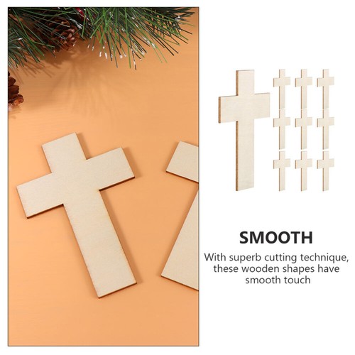 50 mode Pcs Décoration Murale Croisée Croix Artisanat Pour Lartisanat