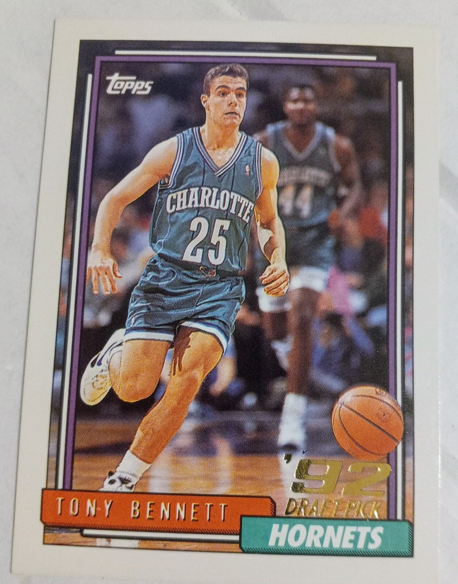 1992-93 Topps Tony Bennett 353 Charlotte Hornets | eBay