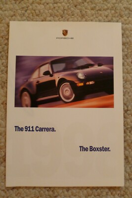 1990s Porsche 911 Carrera S Folder / Brochure / Poster RARE