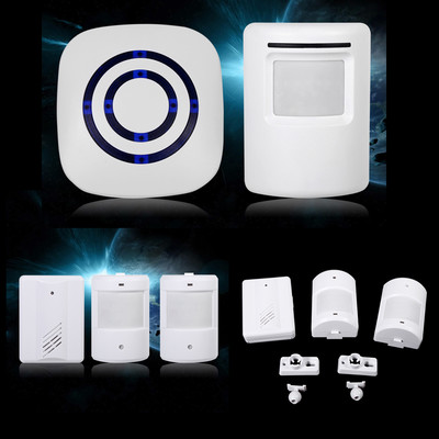 Motion Sensor Alarm System, Wireless Home Security Driveway Alarm Indoor, Motion Detector Alert with 1 Sensor and 1 Receiver -38 Chime Tunes