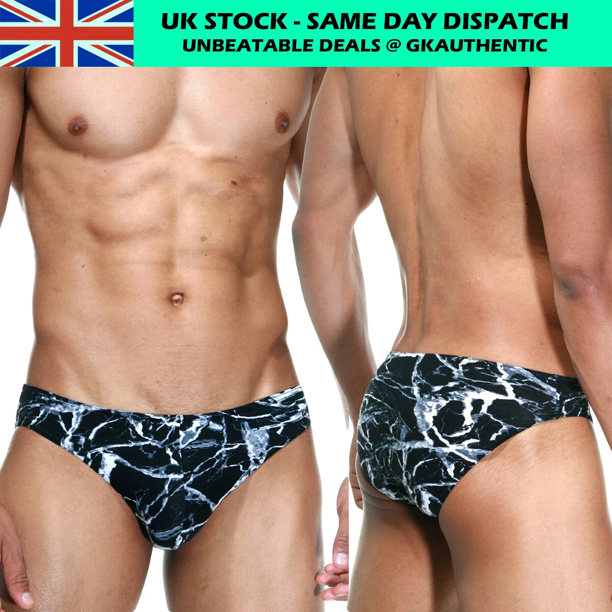 Mens slip briefs deals