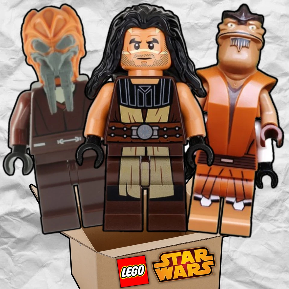 LEGO Star Wars SOLO JEDI Minifigura Misteriosa Bolsa Ciega - Lote Lego 100% Genuino Foto 3 de 3