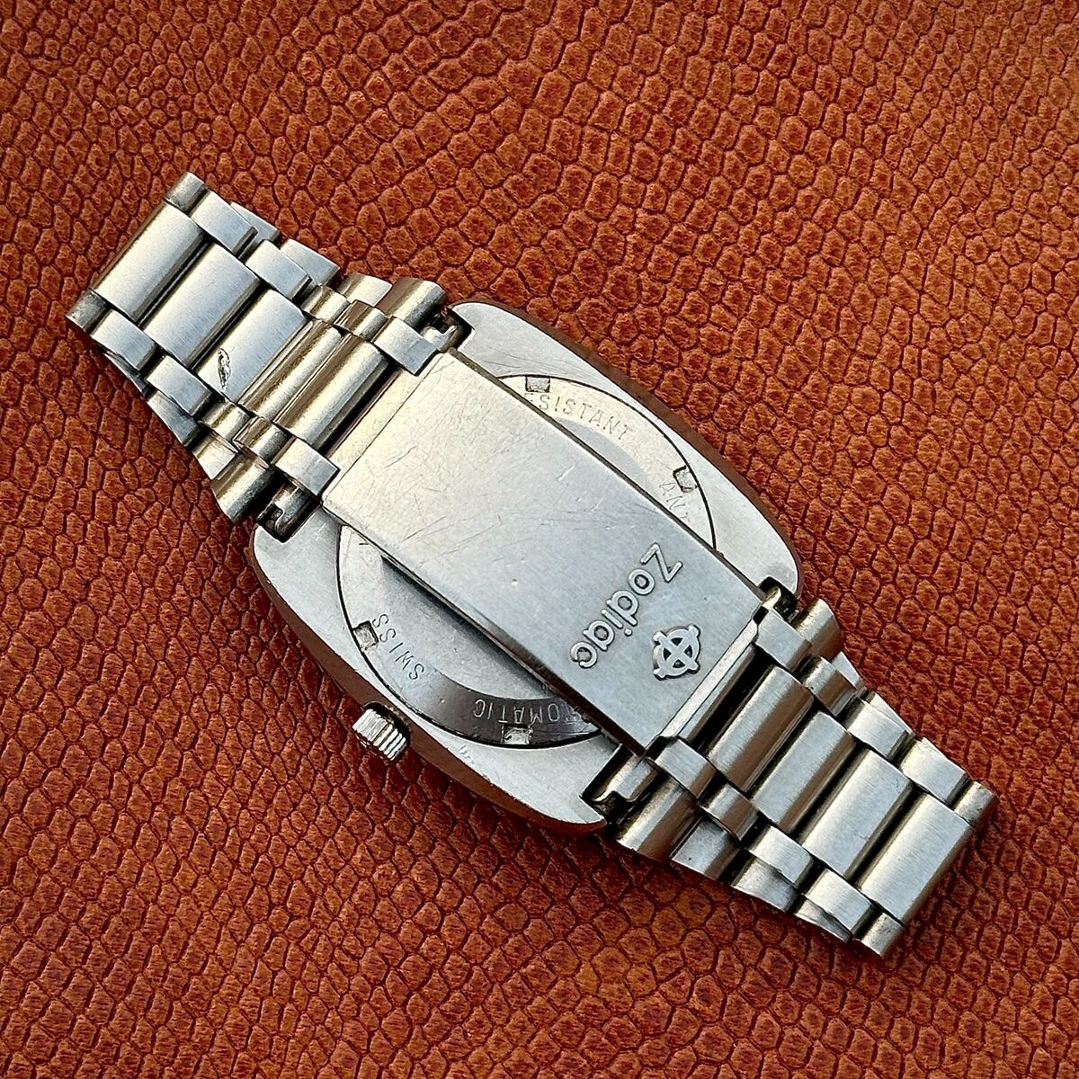 Vintage Zodiac SST 36000 Hi-Beat Automatic Swiss Made Men's Vintage Zodiac SST 36000 Hi-Beat Automatic Swiss Made Men's