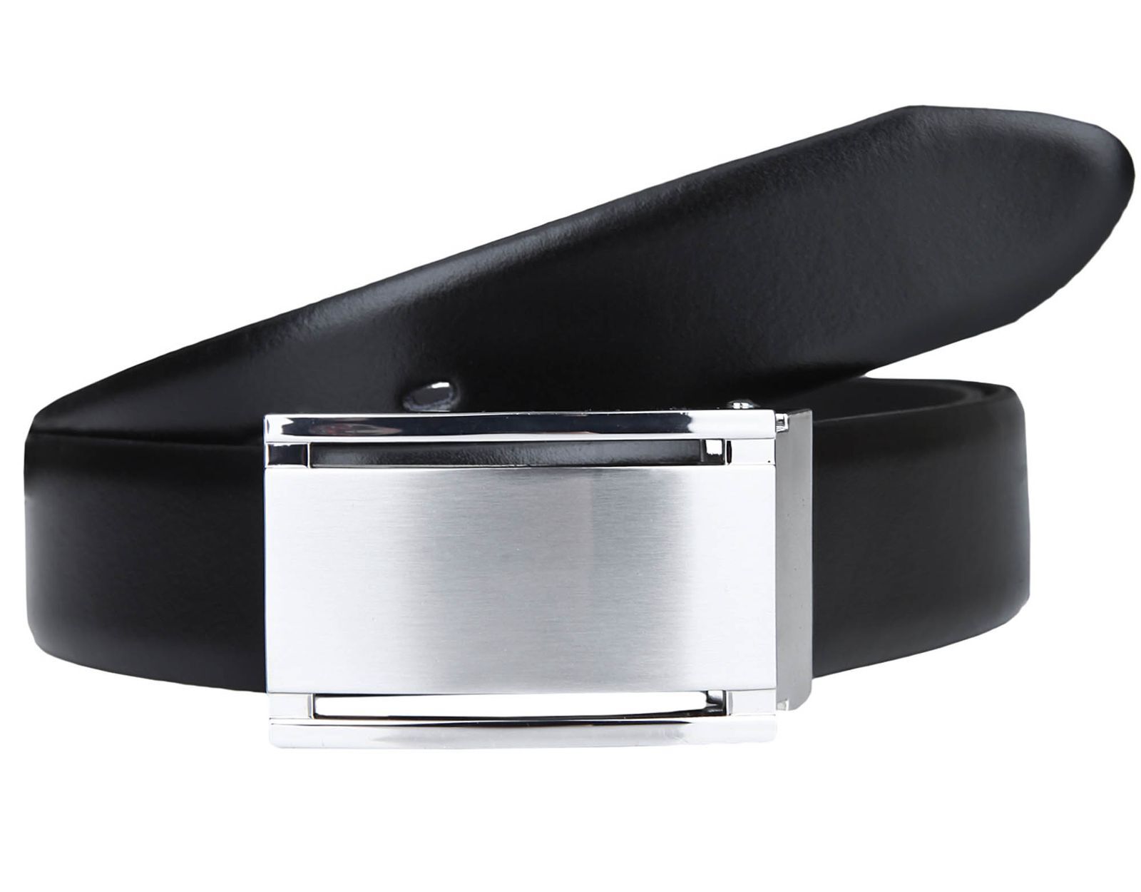 LLOYD Leather Belt 3.5 W85 Black