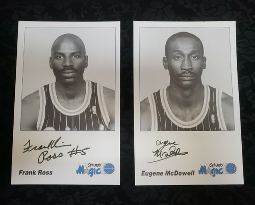 1989 Orlando Magic Basketball Church Street Station Promo Signed Team & Coaches - Picture 8 of 11