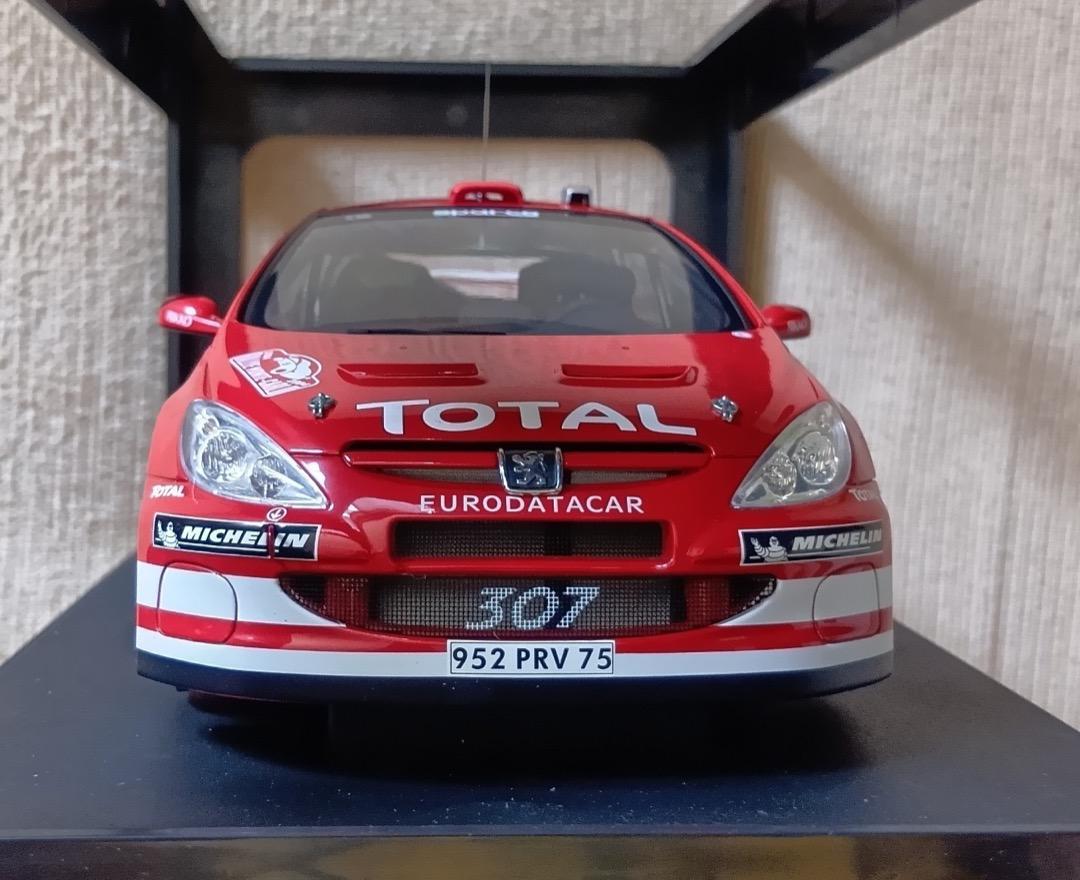 AUTOart 1/18 Peugeot 307WRC, 2004 (Monte Carlo Rally), M