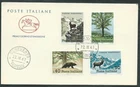 1967 ITALY FDC HORSE NATIONAL PARKS NO ARRIVAL STAMP - EDG7