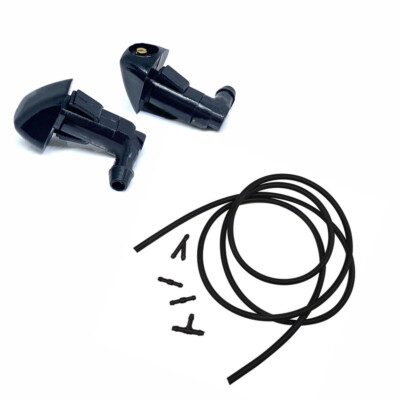 Windshield Wiper Washer Nozzle Spray Jet&hose For Honda Accord Civic Odyssey