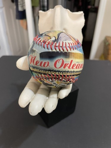 Rare New Orleans Louisiana Collectible Commemorative Photo Baseball - 第 1/7 張圖片