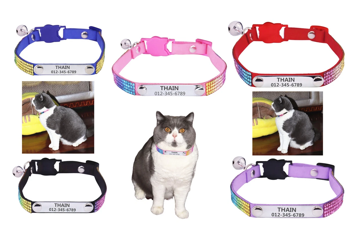 Custom cat collar with bell sales