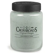 Crossroads Classic Candle 26 Oz. - Grandpa's Pipe