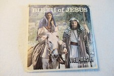 View-Master Sawyers Birth of Jesus 1947 3-Reel Set B875 Booklet Reel Sleeve VGUC