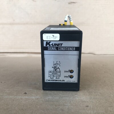 M-SYSTEM K-UNIT KVS-6-AD ISOLATOR SIGNAL CONDITIONER KVS6AD