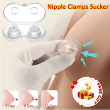 Nipple Clamp Breast Sucker Pump Enlarger G-Spot Massager Adult Sex Toy for Women