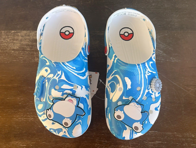Crocs Pokemon Snorlax Classic Clog Men\'s Size 8 Women\'s 10 New With Box BNWT Crocs Pokémon Classic Clogs Snorlax men main image 4
