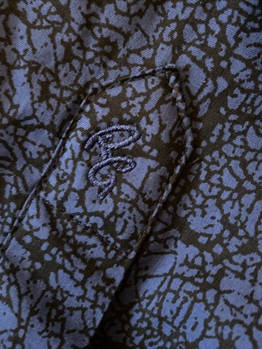 ROBERT GRAHAM ARMSTRONG Navy MEN'S NEW CLASSIC FIT Cotton + CASUAL SHIRT SIZE M - Picture 13 of 13