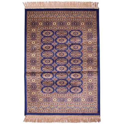New Italtex Rugs Chiraz Art Silk Floor Carpet Rug 68cm x 105cm Blue 8438-9 - Picture 2 of 2