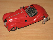 Schuco Examico 4001 Red Germany Made in US Zone Original Vintage Defect