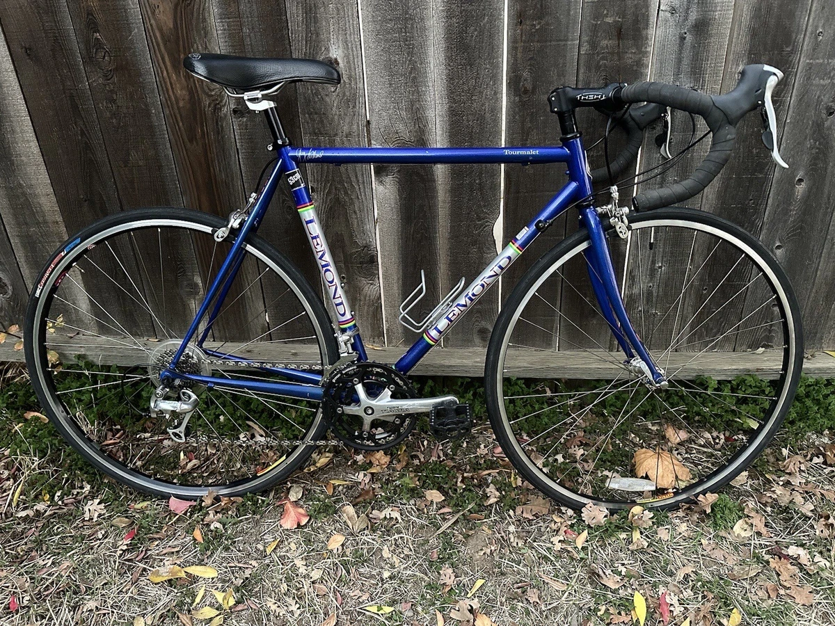 53cm Lemond Tourmalet Handmade In US Steel Road Bike. Shimano 3T