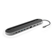 Hama USB-C Docking Station Notebook Tablet USB-A + C Card Reader LAN DP HDMI 3.5