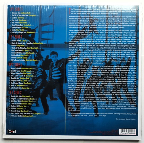 Elvis Presley - Elvis At The Movies - 2 x 180g Red Vinyl LP 2015 - (NM / NM) - Picture 3 of 9