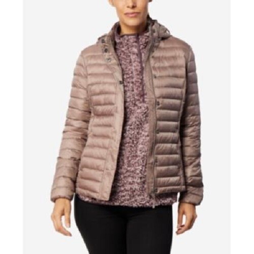 32 Degrees Womens Packable Hooded Down 